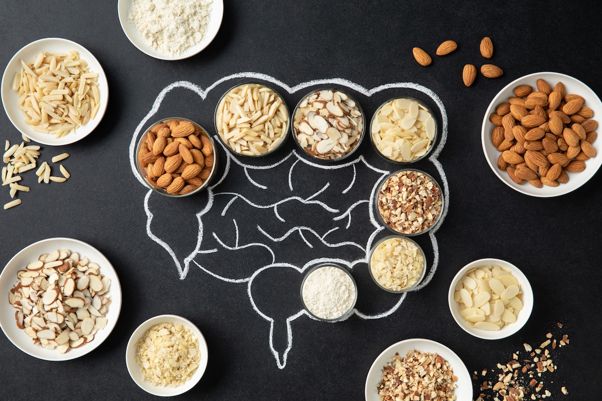 Mandorle amiche di un intestino sano