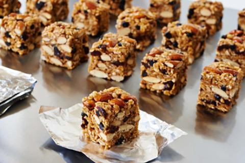 Almond, Cherry and Blueberry Bar